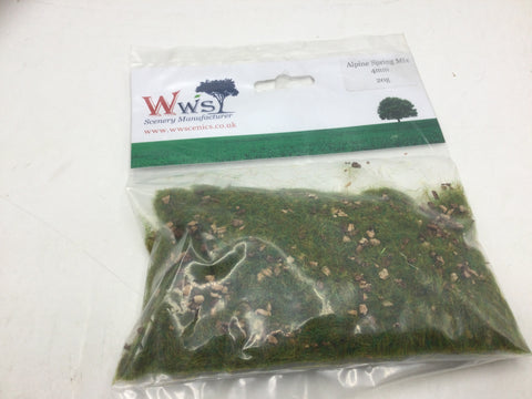 WWScenics Golden Alpine Spring Mix Static Grass 4mm (20g)