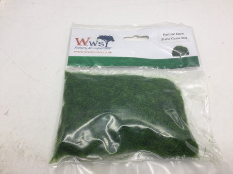 WWScenics Pasture Static Grass 6mm (20g)