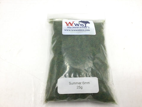 WWScenics Summer Static Grass 6mm (25g)
