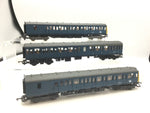 Lima 205136/205138/205145 OO Gauge 3 CAR BR Blue 117 DMU