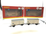 Hornby R6692 OO Gauge BR 12t Insul-Fish Van E87085 (1 RENUMBERED)