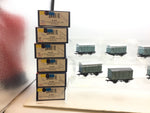 Bachmann 38-190A OO Gauge BR Blue Insulated Van B872016 x6 (5 RENUMBERED)