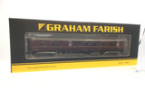 Graham Farish 374-187E N Gauge BR Mk1 BSK Brake Second Corridor BR Maroon