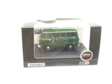 Oxford Diecast 76FDE016 1:76/OO Gauge Ford 400e Minibus London Fire Brigade - Green