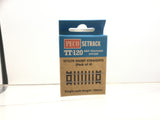 Peco ST-1270 TT:120 Gauge Code 55 Short (59mm) Straight Track (Pack of 4)