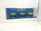 Peco GR-332 OO-9 Gauge Hudson Rugga V Skip Wagon Set of 3 (Yellow)