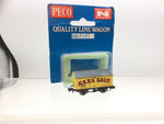 Peco NR-P120 N Gauge Salt Wagon Saxa Yellow