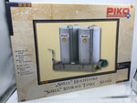 Piko 61121 HO Gauge Tall Oil Storage Tanks Kit