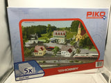 Piko 61925 HO Gauge Hobby Village Set Kit