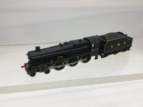 Peco NL21 N Gauge LMS Black Jubilee Loco 5713 Renown