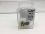 P&D Marsh PDZ30 OO Gauge Whitemetal Painted Farmer Pitchfork & Barrow