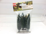 Busch 6228 HO Gauge 5 Poplar Trees