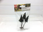 Busch 6114 HO Gauge 3 X 100/115mm Scots Pine Trees