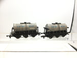 Dapol B654 OO Gauge 6 Wheel Milk Tank Co-op Milk x2