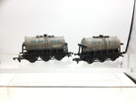 Dapol B654 OO Gauge 6 Wheel Milk Tank Co-op Milk x2