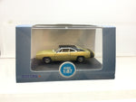 Oxford Diecast 87DC68002 1:87/HO Gauge Dodge Charger 1968 Gold and Black