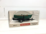 Wiking 009401 HO Gauge Trailer Mounted Rowing Boat