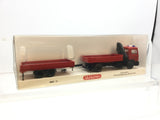 Wiking 060130 HO Gauge MAN F90 Fire Brigade Flatbed Road Train