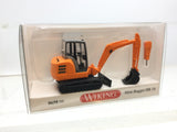 Wiking 065806 HO Gauge Mini excavator HR 18 – municipal orange