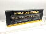 Graham Farish 374-060E N Gauge BR Mk1 SK Second Corridor Coach BR Crimson & Cream