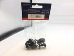 Bachmann 36-017 OO Gauge 12.6mm Metal Disc Brake Wagon Wheels (Pack 10)