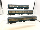 Hornby OO Gauge BR Blue/Grey Mk 2 Coach x3