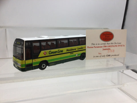 EFE 26604DL OO/1:76 Gauge Plaxton Paramount 3500 Bus Greenline