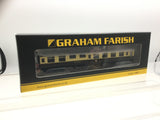 Graham Farish 374-109B N Gauge BR Mk1 RMB Restaurant Miniature Buffet Coach BR (WR) Chocolate & Cream