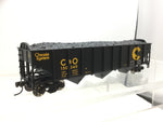 Atlas 20 000 447 HO Gauge Three Bay Hopper Wagon Chessie C&O 150340