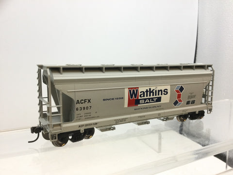 Atlas 20 000 881 HO Gauge Covered Hopper Wagon Watkins Salt ACFX 63907