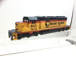 Athearn 4402 HO Gauge SD40 Diesel Loco Chessie System B&O 7614 (NEEDS ATTN)