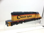 Athearn 4402 HO Gauge SD40 Diesel Loco Chessie System B&O 7614 (NEEDS ATTN)