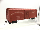 Athearn 1201 HO Gauge 40' Box Car Gulf Mobile & Ohio GM&O 21190