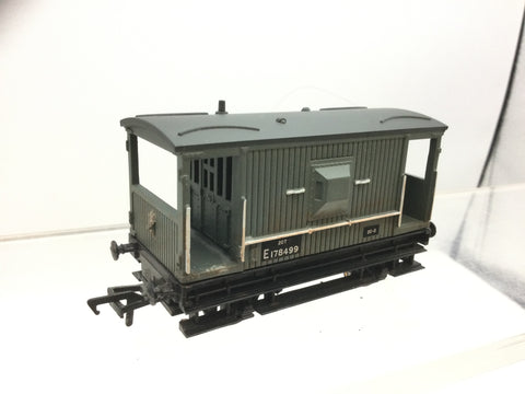 Bachmann 33-801D OO Gauge 20t Brake Van BR Grey E178499