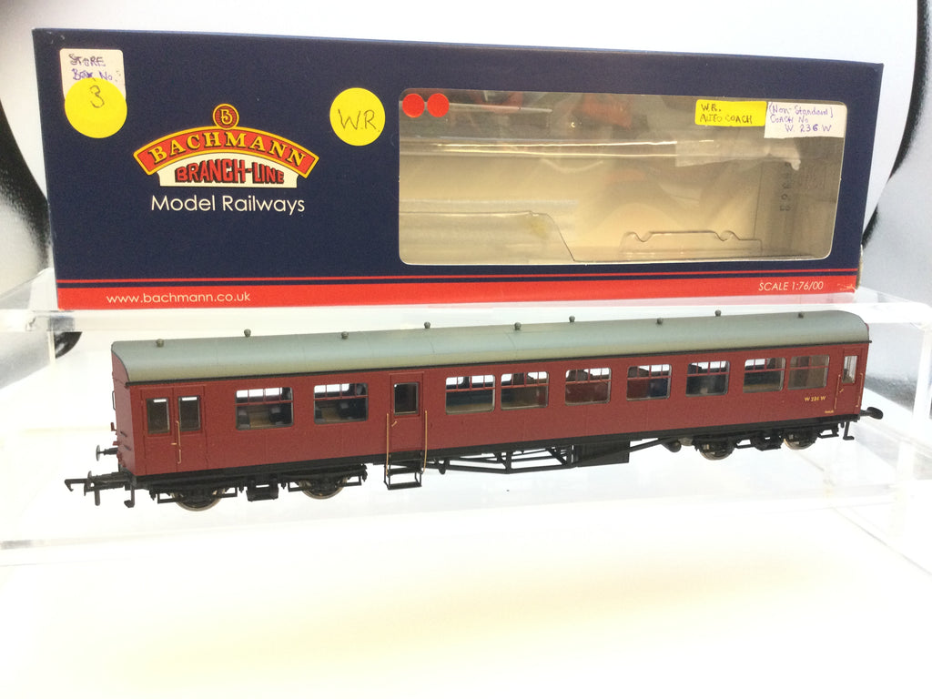 Bachmann 39-577 OO Gauge BR Crimson Auto Coach W236W (RENUMBERED)