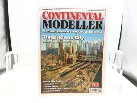 Continental Railway Modeller Magazine January 2025 Issue