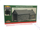 Bachmann 44-1007B OO-9 Gauge Narrow Gauge (OO9) Stone Shed and Store Black