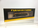 Graham Farish 374-645 N Gauge BR Mk1 QPV (Ex-CCT) Covered Carriage Truck BR Engineers Grey & Yellow