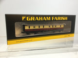 Graham Farish 374-886A N Gauge LMS Stanier 50ft Full Brake BR Crimson & Cream