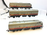 Triang R55/R56/R57 OO Gauge Transcontinental 3 Car Set (NEEDS ATTN)