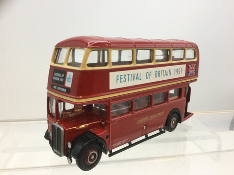 EFE 10129 OO/1:76 Gauge AEC RT Bus London Festival of Britain 1951