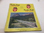 Canadian Pacific Railway Timetable 1957