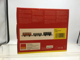 Hornby R60116 OO Gauge Triple Wagon Pack, Settle Speakman, Thos. Lebon & Sons & Houghton Main - Era 3