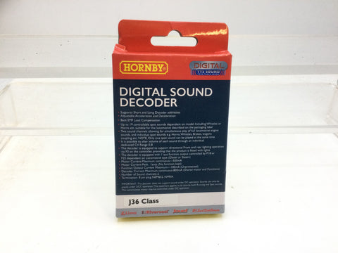 Hornby R7239 OO Gauge TTS Sound Chip for J36 Class Steam Loco