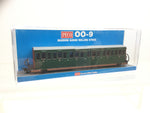 Peco GR-623B OO-9 Gauge FR Long "Bowsider" Bogie Coach-Col Stephens Green No 20