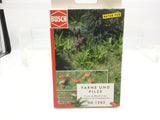 Busch 1203 HO/OO Gauge Fern & Mushrooms