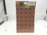 Busch 7425 HO/OO Gauge Red Brick Card Sheets (2)