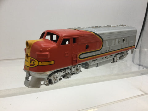 Athearn 3001(?) HO Gauge F7 Diesel Locomotive Santa Fe (DUMMY LOCO)