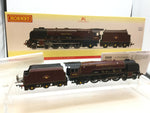 Hornby R3555 OO Gauge BR Maroon Coronation William A Stanier FRS