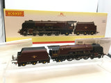 Hornby R3555 OO Gauge BR Maroon Coronation William A Stanier FRS